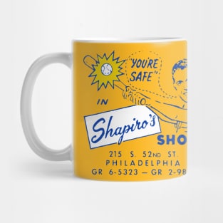 Vintage Philadelphia Shapiro's Shoes Mug